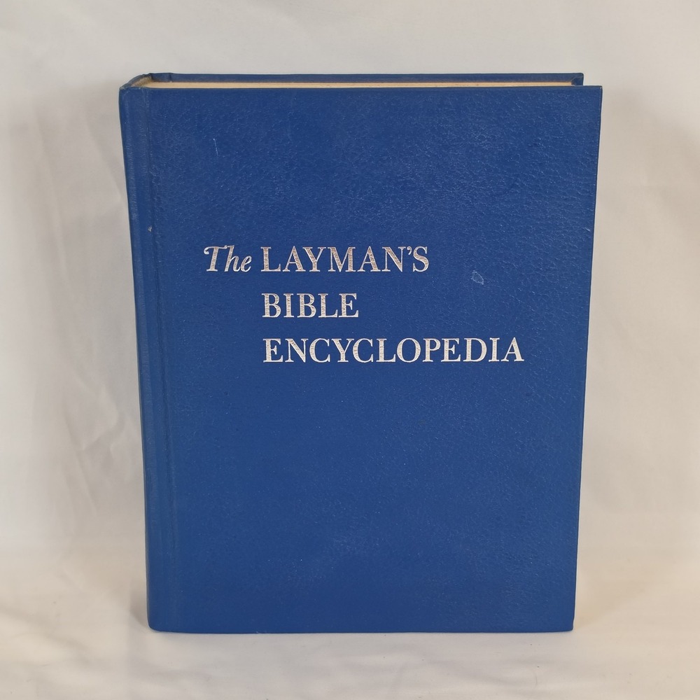 1964 The Laymans Bible Encyclopedia William C Martin Hardcover Southwestern